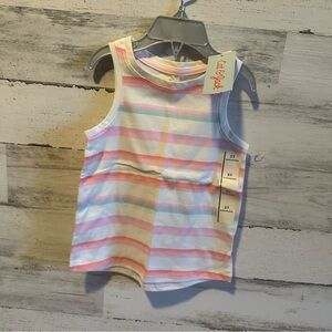 Cat & Jack Toddler Girl Stripes Tank Top Size 2T NEW